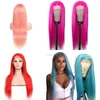 Brazilian Human Hair 13X4 Lace Front Wig 1B/4/30 Ombre Three Tone Color Peruvian Malaysian Indian Loose Deep 150% 180% 210% Density
