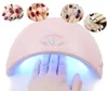 36W UV Led Lamp Lamp 12 stuks LED Nagel Droger Nagel Gel Polish Manicure Acryl Curing Light Nail Art Gereedschap USB Opladen Smart Bulb269d3766305