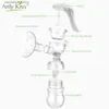 Breastpumps Anly Kiss Silicone Manual Breast Pump Suction Milk Pump With Baby Feeding Pipple Milk Bottle Sucking Postpartum Supplies Q231120