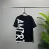 Mens Casual Print Creative T Shirt Oddychający Tshirt Slim Fit Crew Szyja Krótkie rękawe Tee Tee Black White Men's T-shirts#16