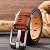 Belts Durable All-match Casual Wild Skirt Pants Bands Genuine Leather Belt Men Pin Buckle Waistband