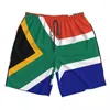 Shorts masculinos homens natação roupa de banho bandeira da áfrica do sul homens troncos maiô homem beach wear calças curtas bermuda boardshorts