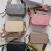Crossbody handbags snapshot square leather material small bag wide shoulder strap fashion accessories pochette outdoor travelling portable convenient C23