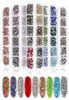SS4SS16 Karışık Boyut Düz Sırt Ab Kristal Tırnak Sanat Dekorasyon Karışımı Renkler 3D Cam Rhinestones Charm Gems 1400 PCS Kutu başına DIY Tırnaklar 4717999