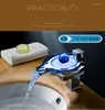 Bathroom Sink Faucets LED Faucet And Cold Colorful Waterfall Single Lever Basin Water Mixer Tap No Need Battery