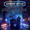 Handy-Kopfhörer, Bluetooth-Kopfhörer, kabellos, Gaming-Ohrhörer, Kopfhörer, Wavefun Gaming-Headset, Dual-Mikrofon, 45 ms, Lautstärkeregelung mit geringer Latenz, YQ231120