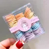 ヘアアクセサリー90pcs/lot子供セットギフト高品質の弾性バンドプリンセスポニーテールブレードホルダーガールズヘッドドレス