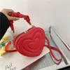حقائب أزياء حب القلب على شكل قلب حقيبة حقائب يد صغيرة مصمم أكياس كروس للنساء