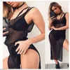 Dames zwemkleding Europa Amerikaans gebreide holle blouse strand vakantie transparante jurken zonbescherming bikini jagerkleedjurk glanzend sexy