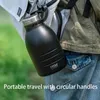 Mugs 1500ml 1900ml Stainless Thermos Bottle Large Capacity Thermal Water Outdoor Climbing Thermo Mug Camping Insulated Cup 231118