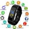 Relógio inteligente relógio Bluetooth Sport Compatível Assista Health Pulseira Coração Pedômetro Fitness Pulfelet 115 Smart Band