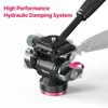 ترايبود رؤوس Ulanzi U-190 Panoramic Tripod Head Hydraulic Fluid Head Head for Tripod Monopod حامل الكاميرا Stand Mobile SLR DSLR 230419