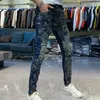 Men's Jeans 2023 Skinny Men Vintage ArtPrint Fashion Printing Pant Streetwear Erkek Kot Pantolon Hombre