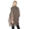 Tricots Femmes Femmes Cape Châle Poncho Automne Hiver Capes Manteau Femme Chaud Cachemire Tricoté Cardigan Col V Pull Rouge Kaki Beige Noir