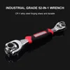 Electric Wrench 52 in 1 Maintenance 360 degree Rotation Multi head Household Multi purpose Universal 8 in 1 Socket 230419