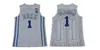 NCAA Duke Blue Devils 1 Zion Williamson Jersey 5 RJ Barrett 2 Cam Reddish Blue Black White College Basketball Jersys Stitched