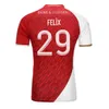 2023 2024 AS Monaco Nero Away BEN YEDDER maglie da calcio MINAMINO BOADU GOLOVIN 23 24 maillot de foot BALOGUN EMBOLO Flocage Uomo Bambini FOFANA Maglia da calcio AKLIOUCHE