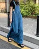 Casual Dresses SML Women Lose Ladies Vintage Long Denim Dress Female Tassel Spaghetti Strap Jeans (78913