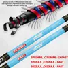 보트 낚시 막대 Johncoo Vivid 1 92m 2 1m Ajing Ultralight Fast Spinning Rod Ul L M ML 2 섹션 송어 탄소 미사일 231120