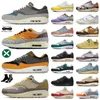 2023 OG 1 87 Scarpe da corsa per uomini Donne di grande dimensione 13 Shima Summit White Cactus Jack denim Crepe canapa barca marrone marrone travis Framment Designer Sneaker