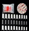 500PCS C Curved Natural Clear White French Nail Tips UV Gel Ultra Flexible Fake Nail Art False Nails High Quality Unhas Nagel8074181