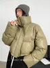 Femmes vers le bas Parkas Zoki Streetwear moto manteau bouffant Vintage américain coupe parc hiver épais chaud à manches longues en vrac coton 231120