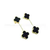 Pendants Stud Fashion Good Luck Clover Charm