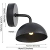 Wall Lamp Metal G4 LED Lights Bedside Sconce Black Gold Light For Bedroom Nordic100-240V Small Lighting