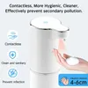 Liquid Soap Dispenser Automatic Foam Touchless Sensor USB Rechargeable Smart Washing Hand Machine Infrared 230419