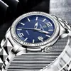 Wristwatches Mechanical Watches For Men Luxury Automatic Watch Waterproof Steel Business Reloj Hombre Gift Box