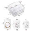 Jewelry Pouches Storage Box Self Sealing PVC Bags Clear Earrings Dropship