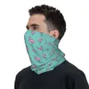 Sjaals Flamingo Vogelpatroon Bandana Nekhoes Gedrukt Maskersjaal Warme bivakmuts Hardlopen Unisex Volwassen Ademend