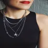 Chaînes 2023 mode collier multicouche Style bohème Simple coréen géométrique longue bijoux vente directe d'usine