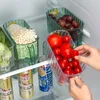 Opslagflessen fruitmand voor keuken kleine pantry -organisatie en bakken met handvat organisatoren kast