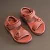 Sandały Sandały dla dzieci Summer Sport Flat Confight Boys Beach Sandals Dziewczyny Dziewczyny Sandały Toddler Buty małe dziewczynki SMG103 230419