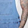 Jeans pour hommes TPJB Streetwear Rompers Hommes Denim Bib Workwear Combinaison de mode avec combinaisons de poche Pantalons Hip Hop