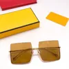 Luxury designer sunglasses for men and women infinity large square frame pc sunglasses summer travel protection UV glasses
