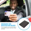 Kart Sahipleri Sigorta Sigorta Cüzdan Kayıt Araç Aracı Evrak Organizatör Belge Otomobil Depolama Otomobil Kılıf Aksesuarları Cep