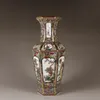 Dekorativa föremål Figurer Kinesiska Qing -dynastin Emaljfärg Flower och Bird Old Classic Bottle Home Bogu Frame Antique Porcelain Crafts 230419