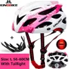 casque de cyclisme rose