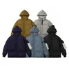 Stones Island Ceket Stones Island Man Parkas Down Stones Ceket Kuzey Kış Kapşonlu Baskı Adası Aşağı ceket sıcak ve rüzgar geçirmez 2 rmom