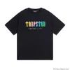 Camisetas Tees Diseñador Diseñador de ropa Trapstar Toalla Rainbow Bordado de la calle Moda de la calle del algodón de manga corta Sports Sports Sports Summer