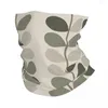 Foulards Orla Kiely Rétro Fleurs Bandana Cou Gaiter Imprimé Cagoules Masque Visage Écharpe En Plein Air Bandeau Pêche Unisexe Adulte Respirant