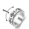 Band Ringe Ring Figet Spinner Ringe Für Frauen Männer Edelstahl Drehen Ly Spinning Anti Zubehör Schmuck Drop Lieferung J Dhgarden Otvxm