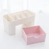 Storage Boxes Bins Double Layer Plastic Makeup Organizers Cosmetic Drawers Jewelry Display Case Desktop Container Organizer 230419