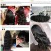13x6 HD Кружевное лобное парик волну фронтальной парики для человеческих волос, прозрачно прозрачные с Baby Brazilian Remy 150