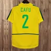 Brasil Vintage t shirt ROMARIO RIVALDO BraziLS CARLOS Ronaldinho camisa de futebol 1998 2002 Ronaldo KAKA 2006 2000 1994 1970 1957 1950 PELE Retro voetbalshirts