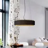 Pendelleuchten American Fabric LED Lampe Kupfer Creative Net Circle Esstisch Licht Schlafzimmer Restaurant Studio Leuchten