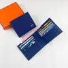 Portemonneehouder luxe ontwerper Parijs heren creditcard portemonnee top leer Europese mode dames muntzakje multi-kaartsleuf mini-portemonnees met dozen