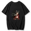 T-shirts pour hommes Dessin animé Genshin Impact Dehya T-shirts Hommes Femmes Teen Hip Hop Top Y2k Sweatshirts Coton À Manches Courtes Crewneck T-shirts